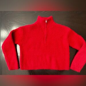 Art Class Vibrant Red Sweater
